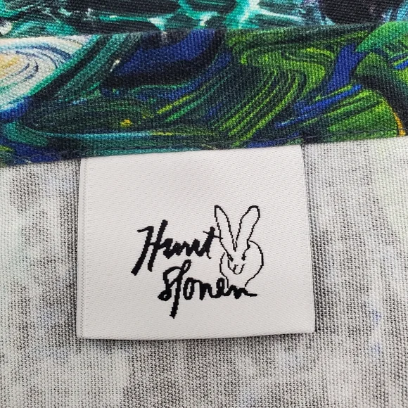 HUNT SLONEM Guardians and Butterflies Dinner Napkins, Set of 2 - Picture 3 of 8